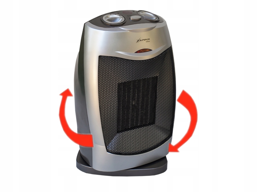 Rotačný keramický ohrievač ventilátora FARELKA 1500W