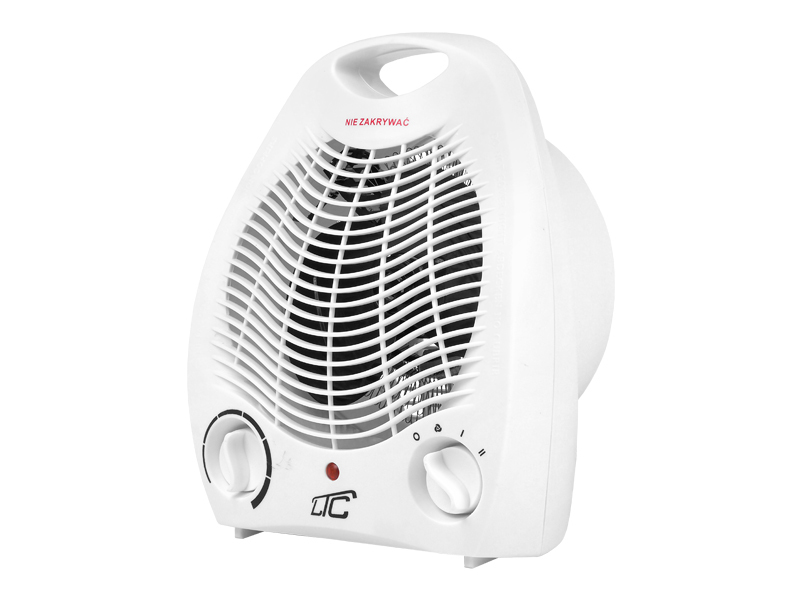 Regulovaný ohrievač ventilátora LTC, 230 V, biely.