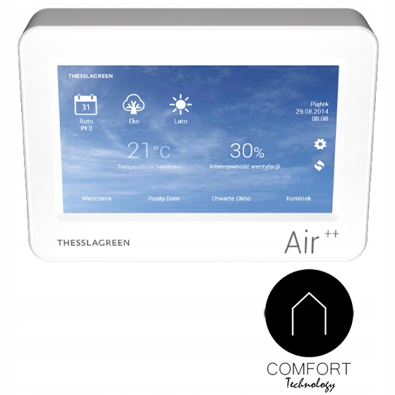 Rekuperátor - Ovládač ThesslaGreen Air ++ Thessla Green 23%