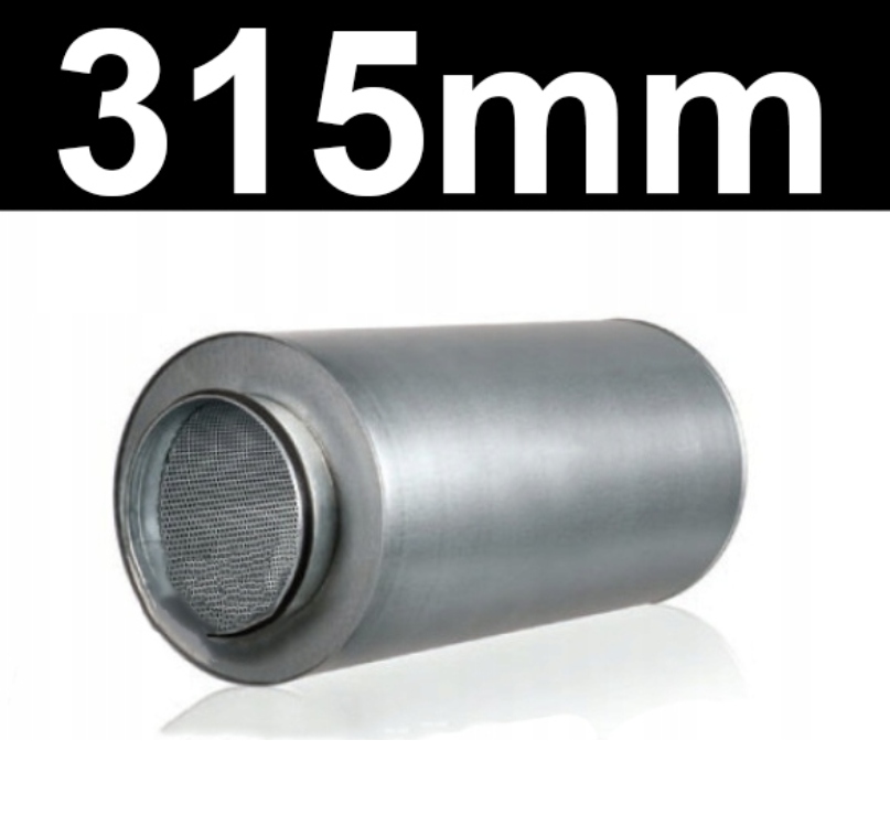 Okrúhly akustický tlmič 315 mm / 600 mm VETRANIE