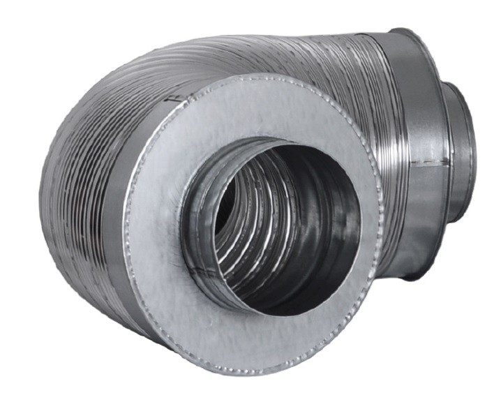 Pružný tlmič výfuku 100 mm / 0,5 m