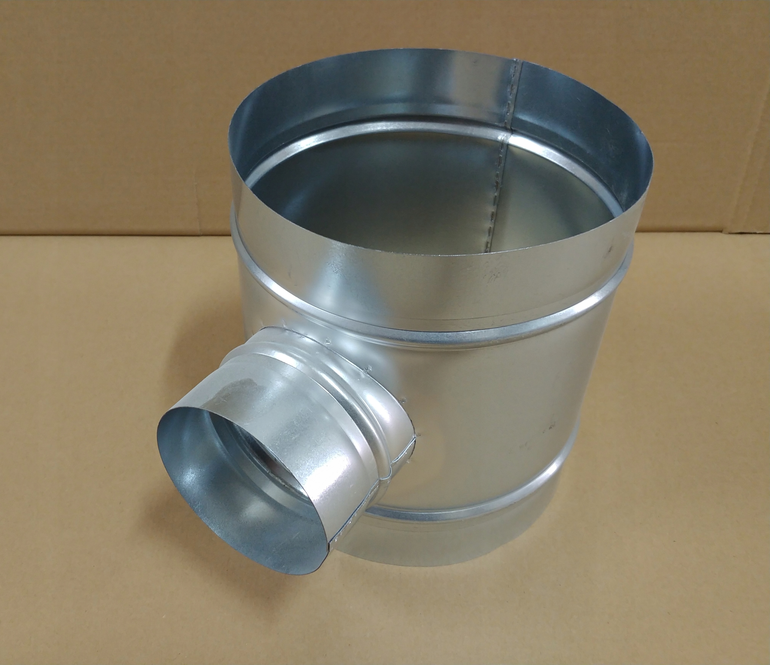 T-kus 250 / 200 mm pozinkovaný VENTILAČNÁ REKUPERÁCIA