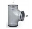 T-kus TPCL s tesnením TPCL-250-160 VENTILÁCIA