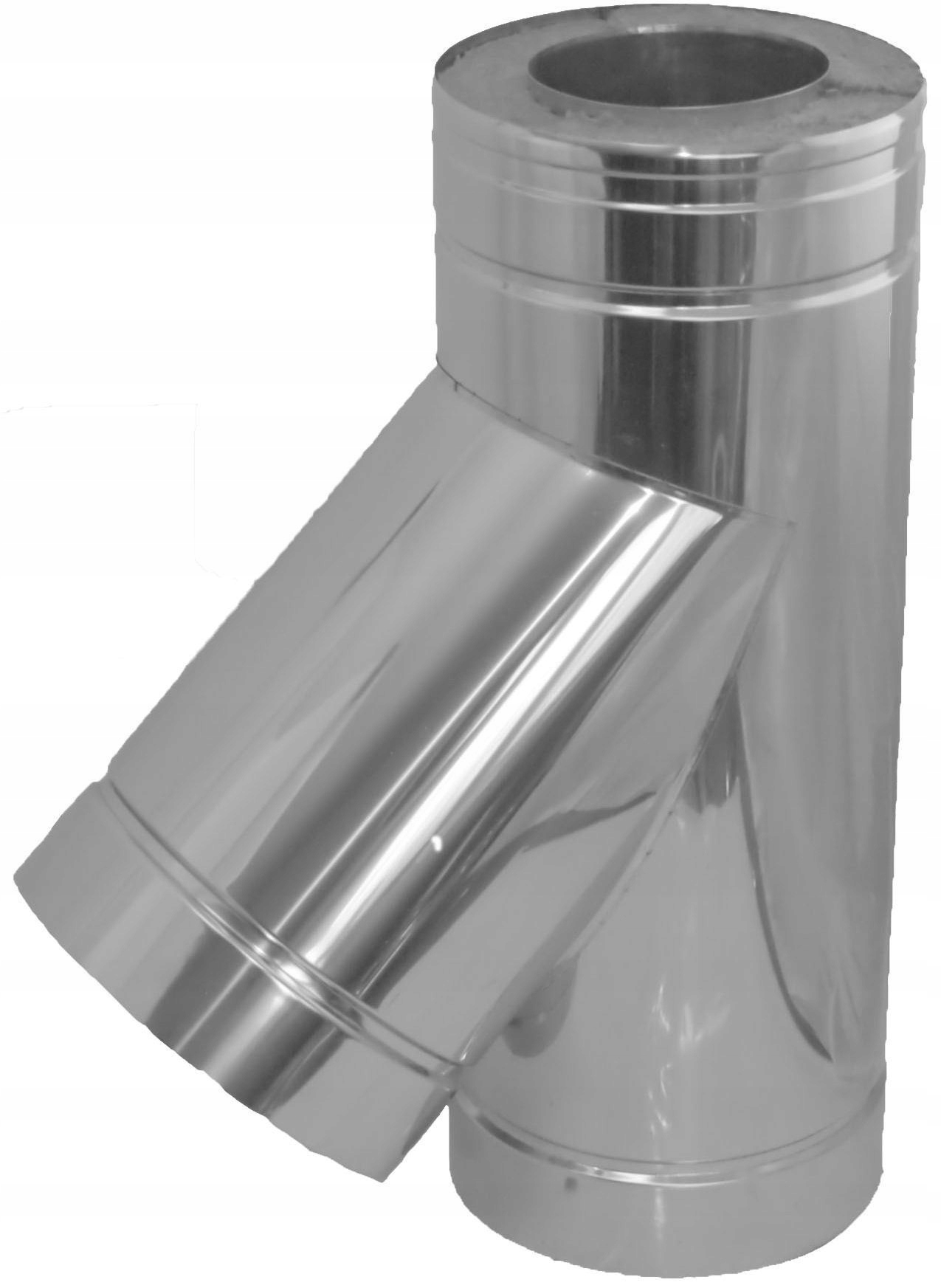 80 mm pozinkované izolované T-kus