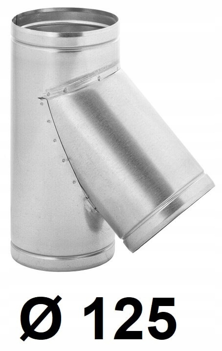 Spiro okrúhle T-kus 125 [mm]