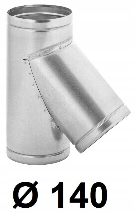 Spiro okrúhle T-kus 140 [mm]