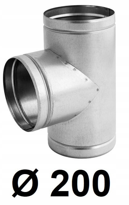 Spiro okrúhle T-kus 200 [mm]