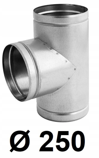 Spiro okrúhle T-kus 250 [mm]