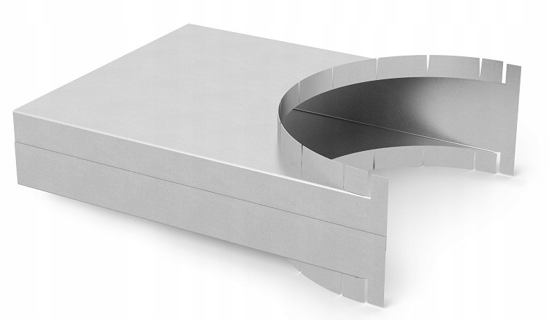 Rekuperátor – Sedlo T-kus 200 / 250 × 50 [mm]