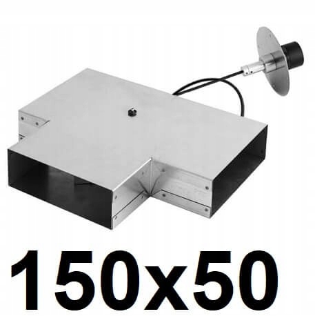 Prisadené tesné T-kus 150x50 [mm]