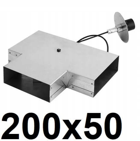 Prisadené tesné T-kus 200 × 50 [mm]
