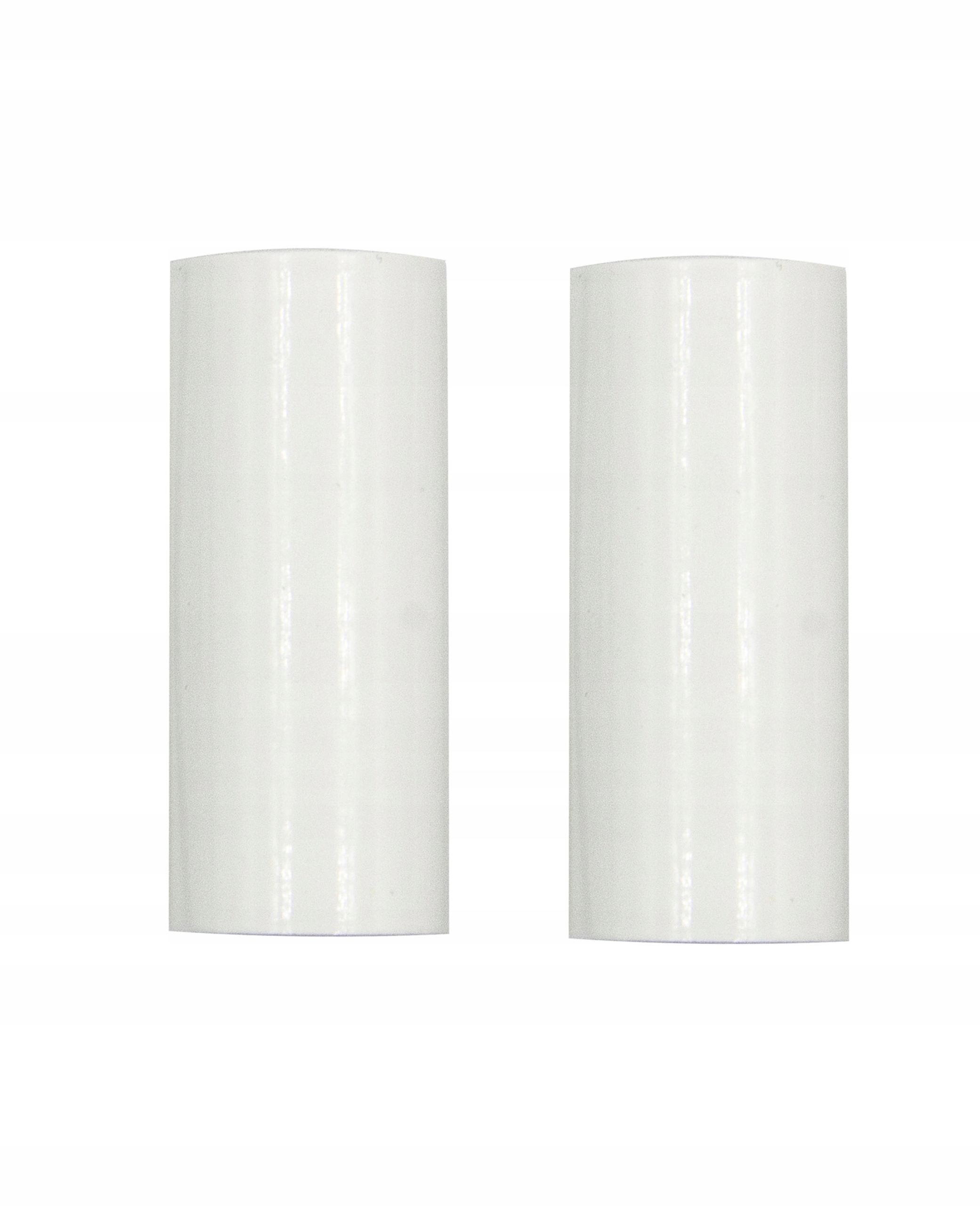2 x maskovacie rukávy, 50 mm biele