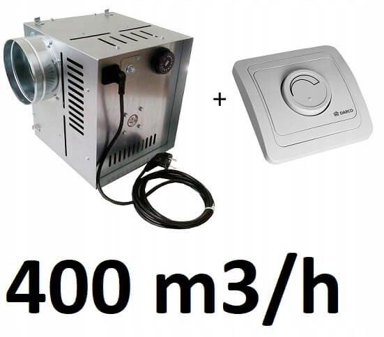 Krbová turbína 400 [m3 / h] ručný regulátor