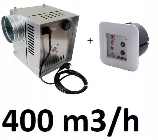 Krbová turbína 400 [m3 / h] skrytý regulátor