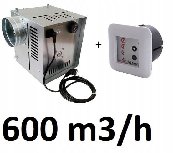 Krbová turbína 600 [m3 / h] skrytý regulátor