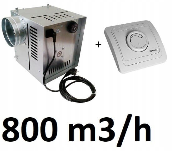 Krbová turbína 800 [m3 / h] ručný regulátor