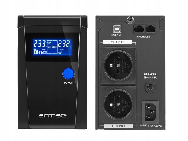 Armac office 650E psw pure sinusoid ups