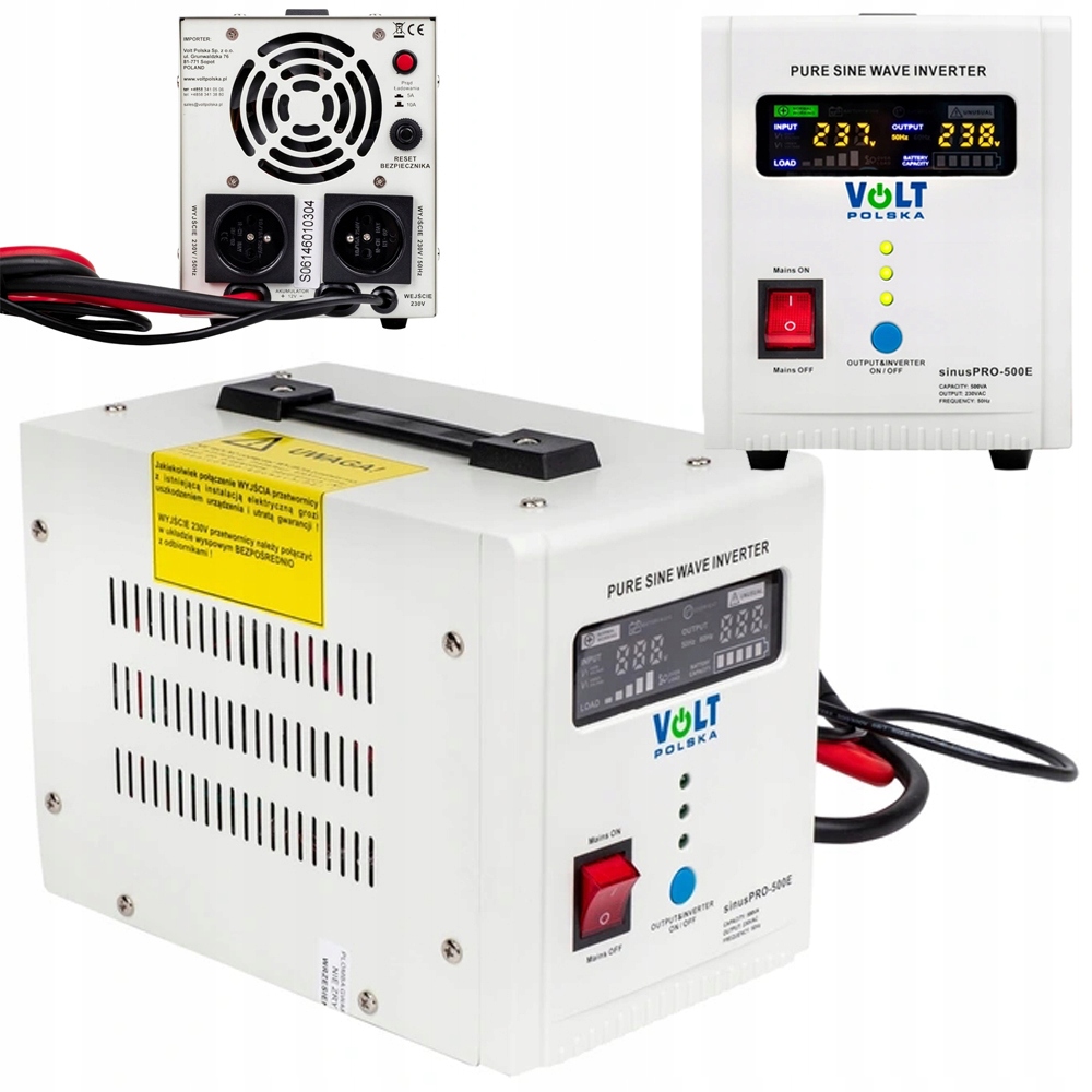V06 UPS Volt Poľsko SINUS PRO-500E 500VA
