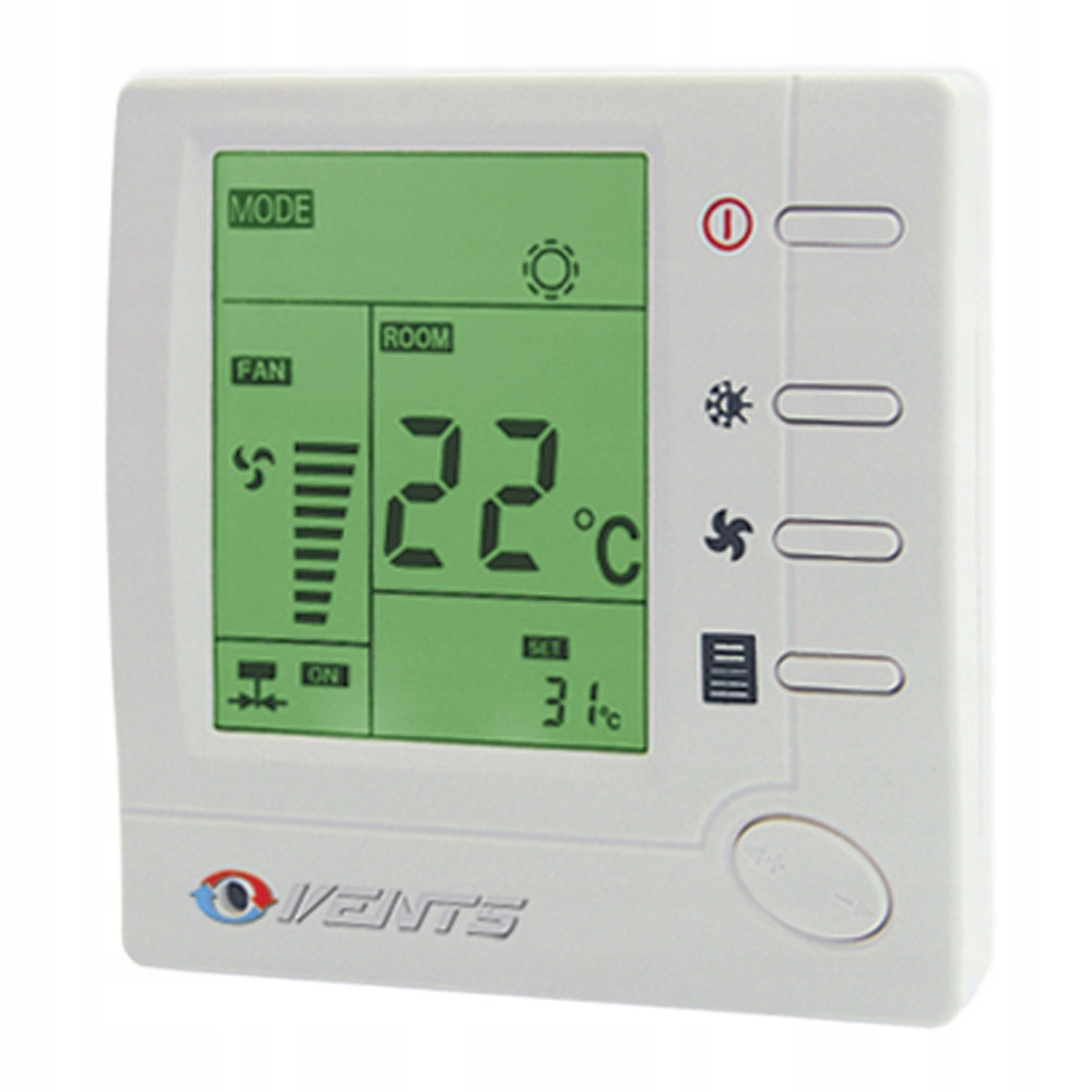 Regulátor - REGULÁTOR RÝCHLOSTI VENTILÁTORA LCD RTS-1-400