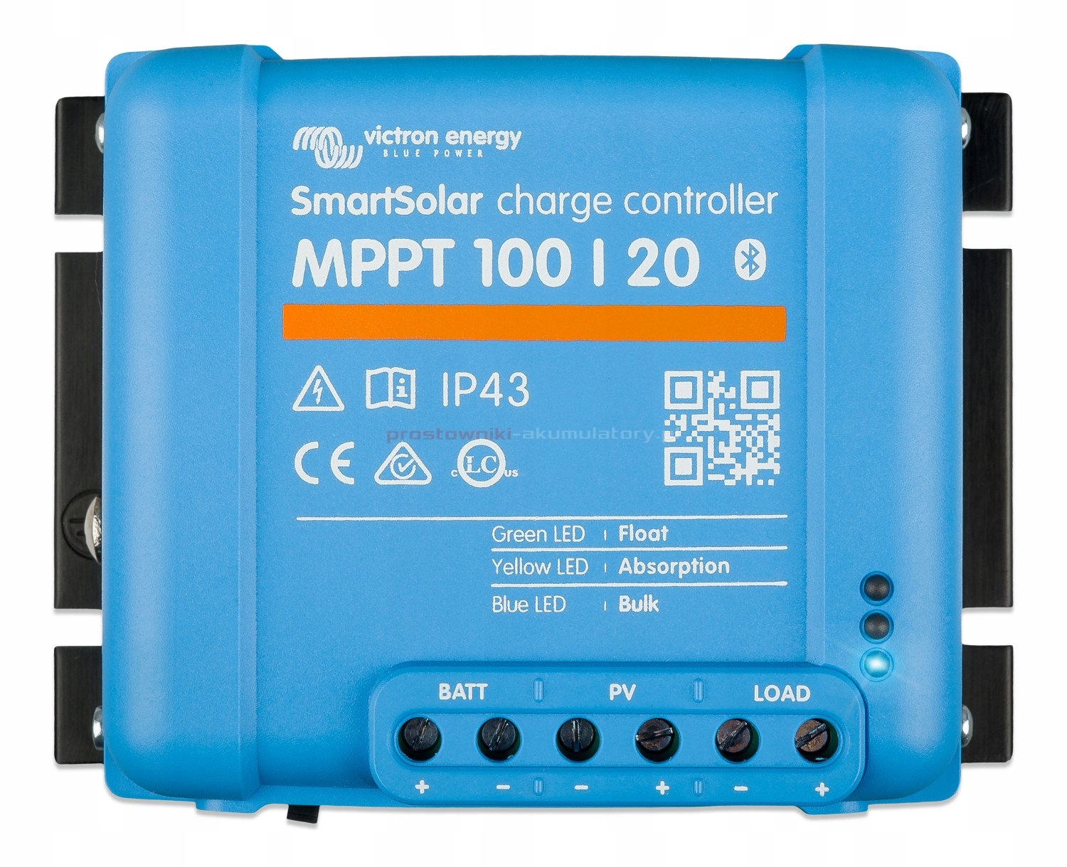 Fotovoltaika - Victron nabíjanie regulátora Solar MPPT 100/20