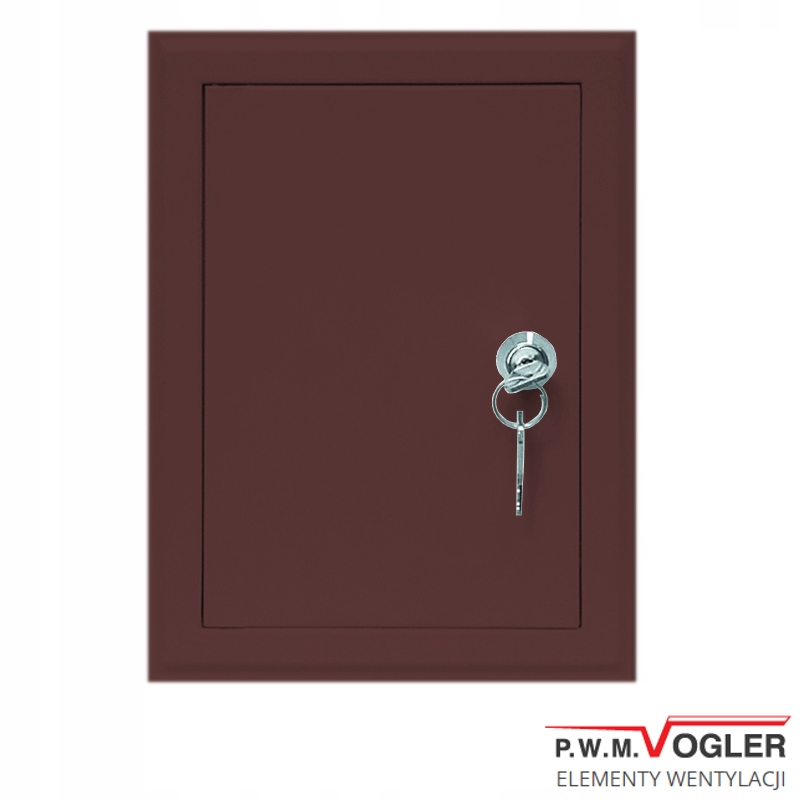 Revízne dvierka - Revízne dvierka VOGLER zámok 15x30 bronz