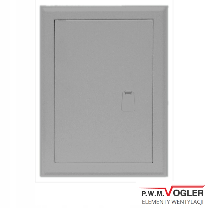 Revízne dvierka - Revízne dvere VOGLER 20x30 šedá kľučka