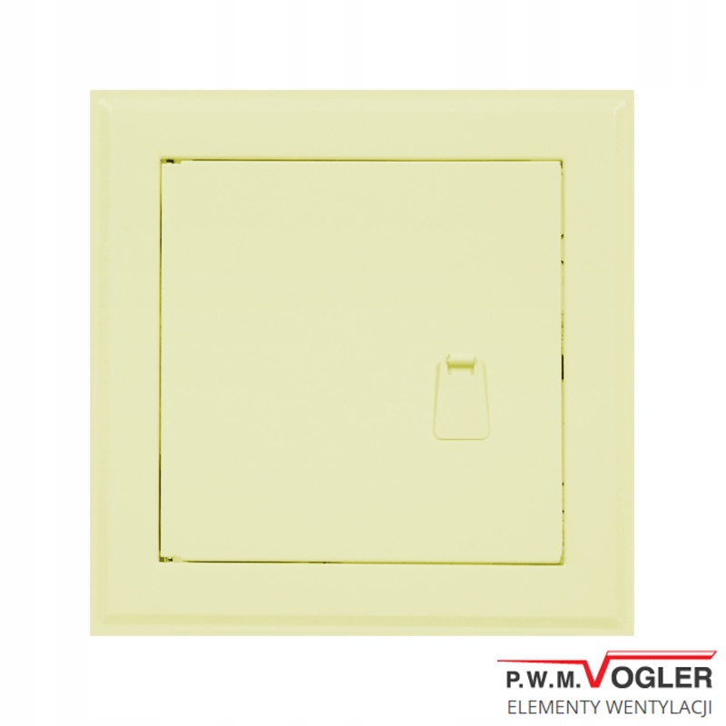 Revízne dvierka - Revízne dvierka VOGLER 25x25 krémová rukoväť