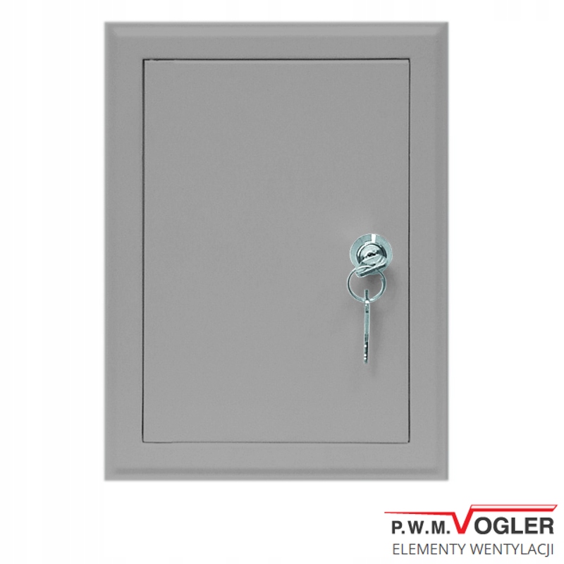 Revízne dvierka - Revízne dvere VOGLER 25x35 sivý zámok