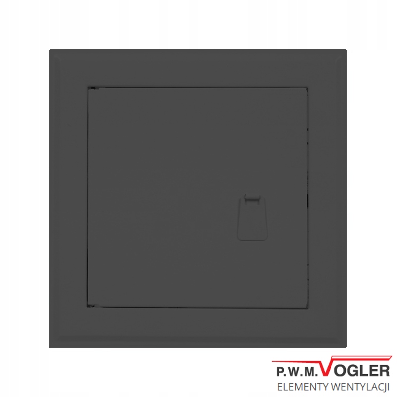 Revízne dvierka - Revízne dvere VOGLER 30x30 čierna kľučka