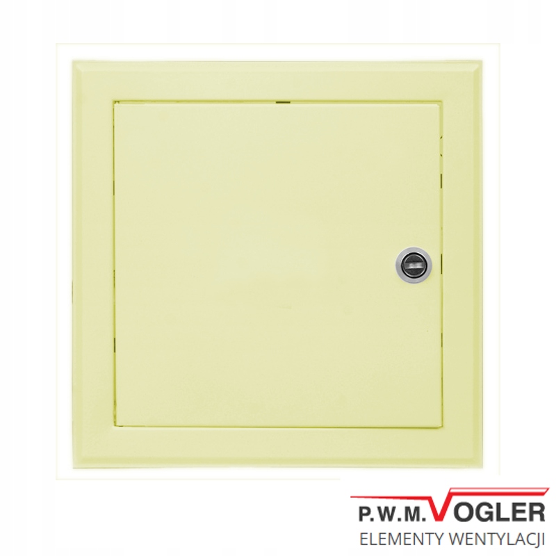 Revízne dvierka - Revízne dvierka VOGLER 30x30 krémový zámok
