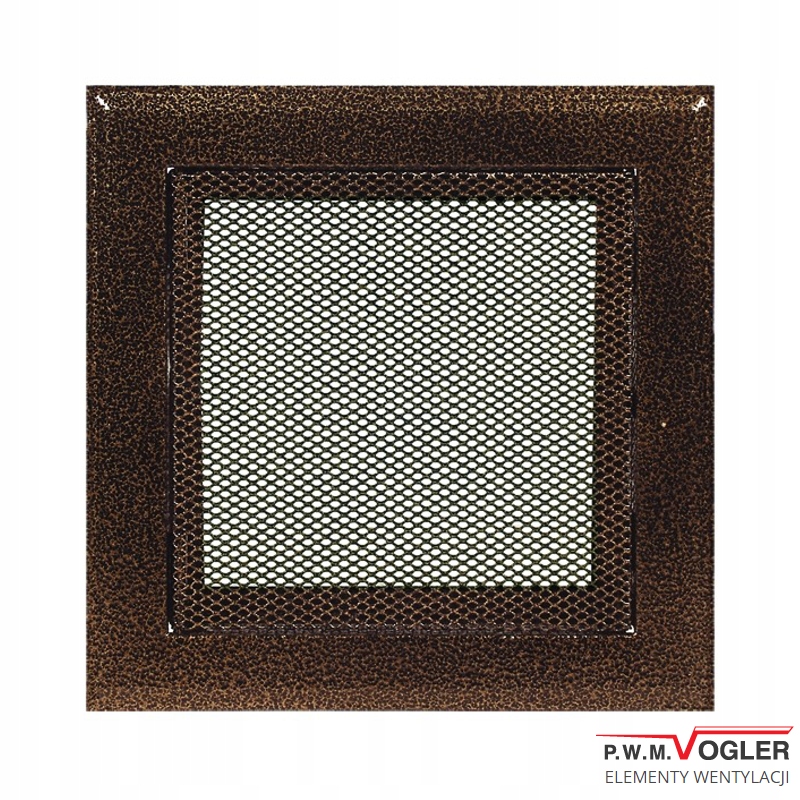 VOGLER Krbový rošt 15x15 starožitné medené pletivo