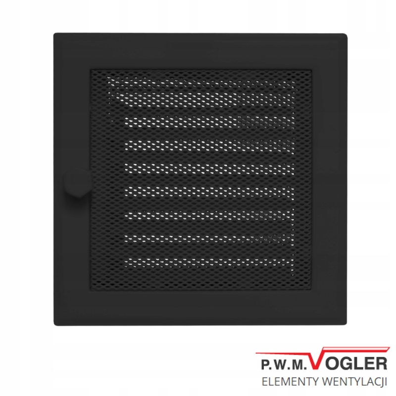 VOGLER Krbový rošt 15x15, čierny, sieťovaná roleta