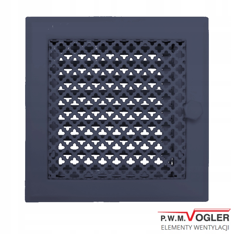 Krbový rošt VOGLER 15x15 grafitový záver