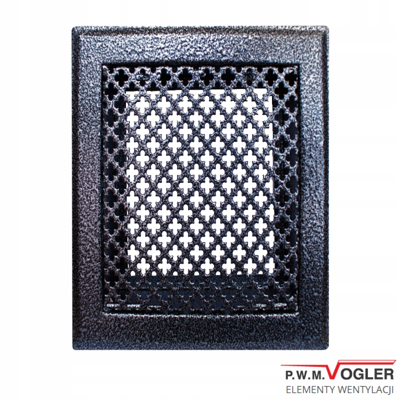 VOGLER Krbový rošt 15x20 starožitné strieborné ďateliny