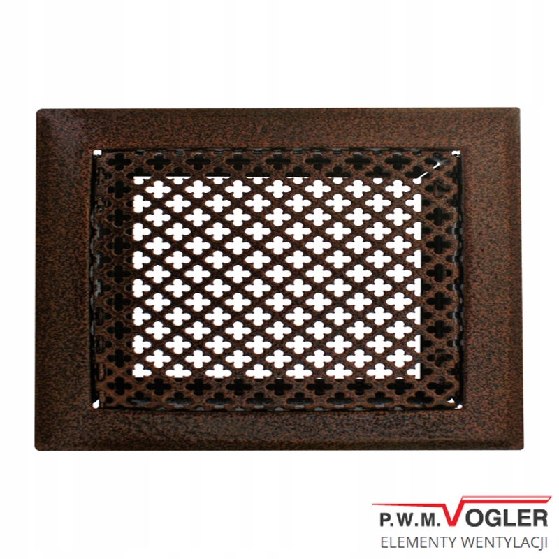 VOGLER Krbový rošt 20x15 starožitné medené ďateliny