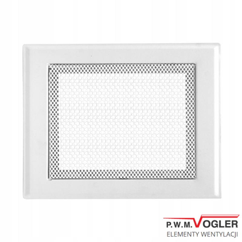 VOGLER Krbový rošt 20x15 biela sieťovina
