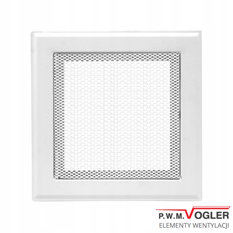 VOGLER Krbový rošt 20x20 biela sieťovina
