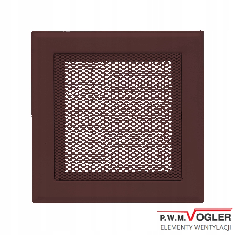 VOGLER Krbový rošt 20x20 hnedá sieťovina