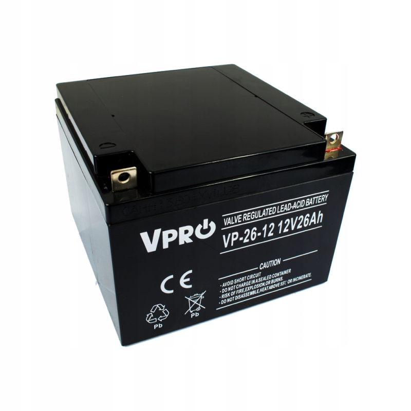 VOLT Batéria VPRO 26 Ah 12 V AGM VRLA