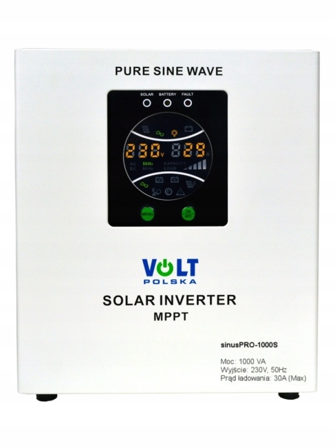 Solárny menič napätia VOLT SinusPRO-1000S