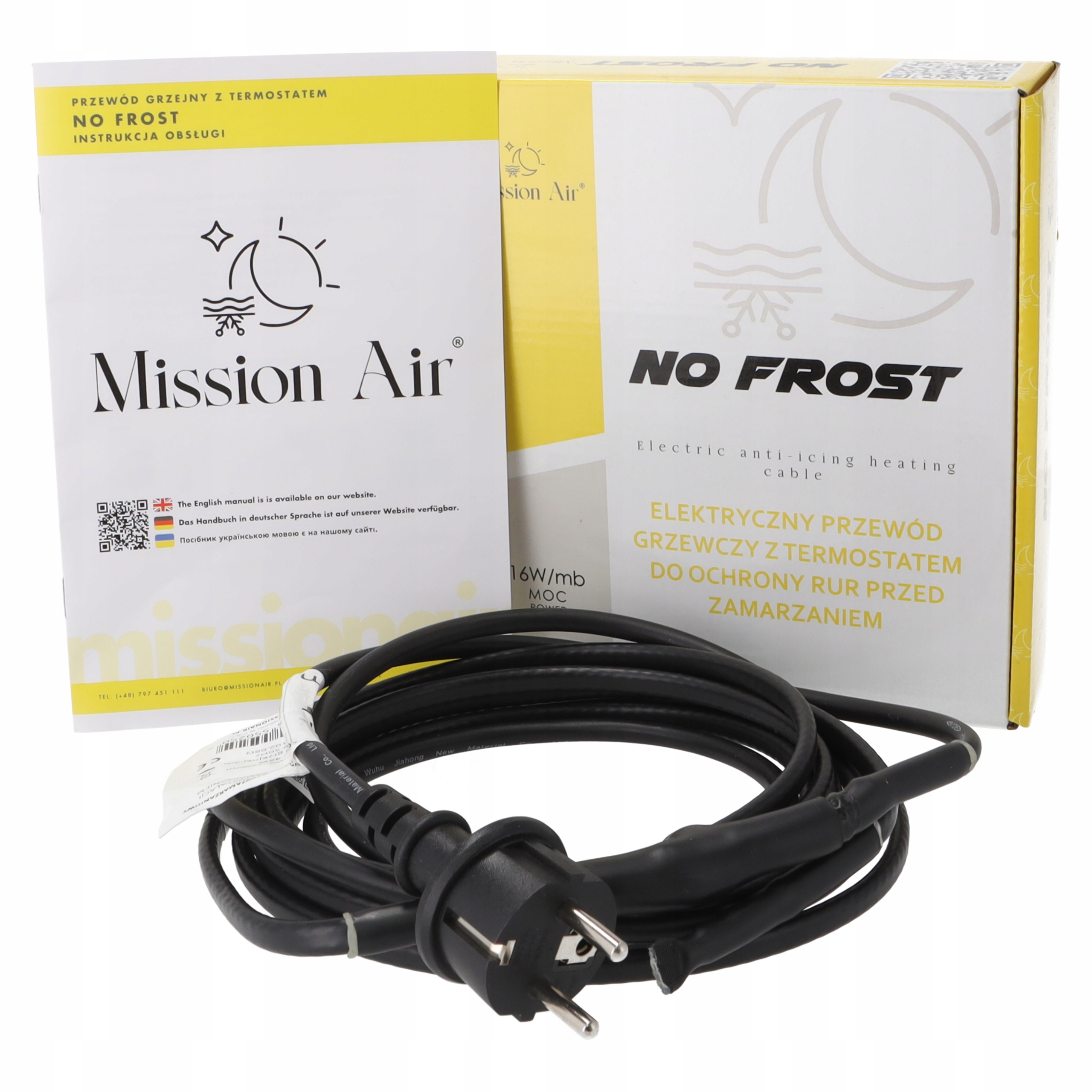 Mission Air vykurovací kábel 1 m 16 W
