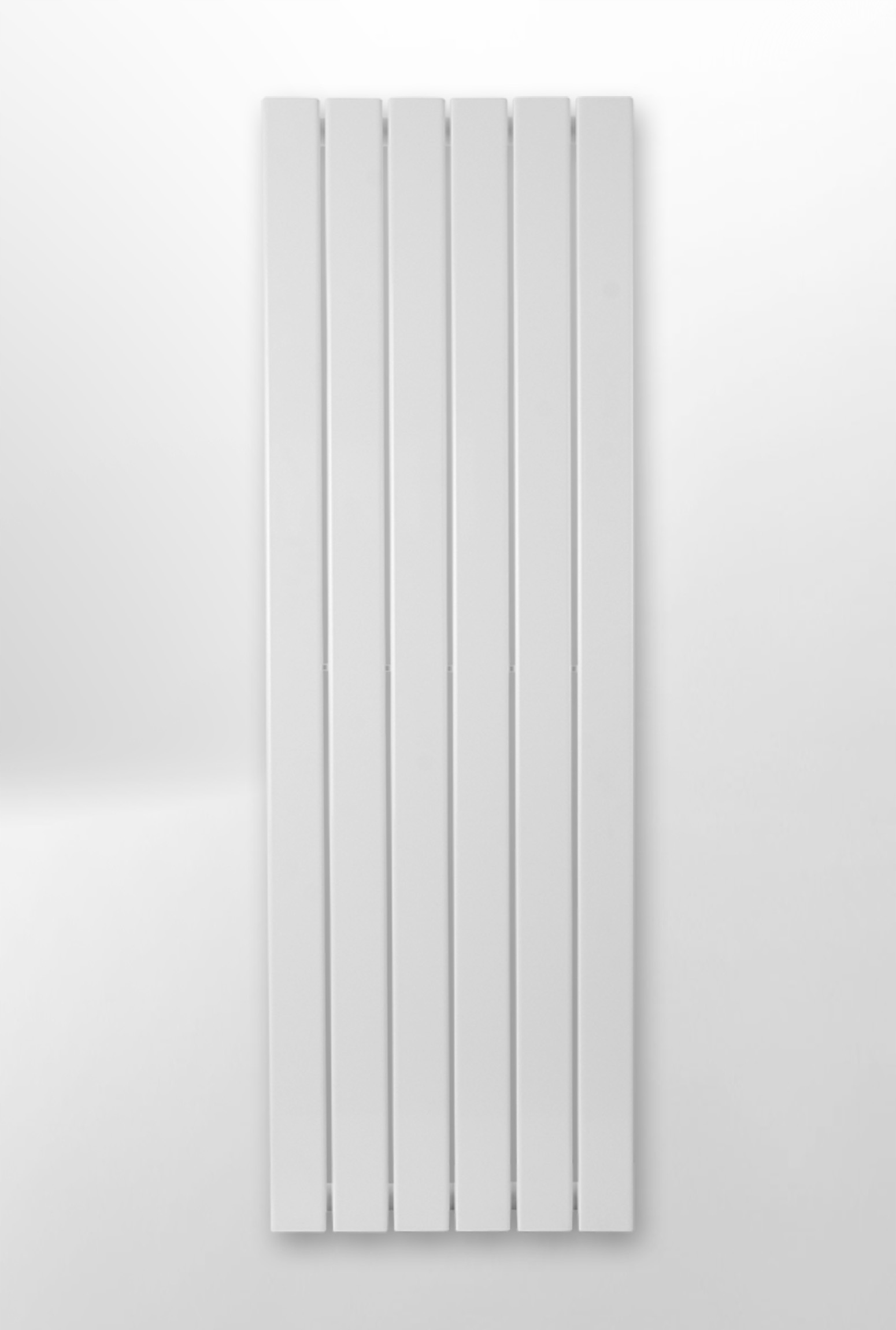 Vertikálny panelový radiátor Julia 1600x468 biely, jedno vyhotovenie