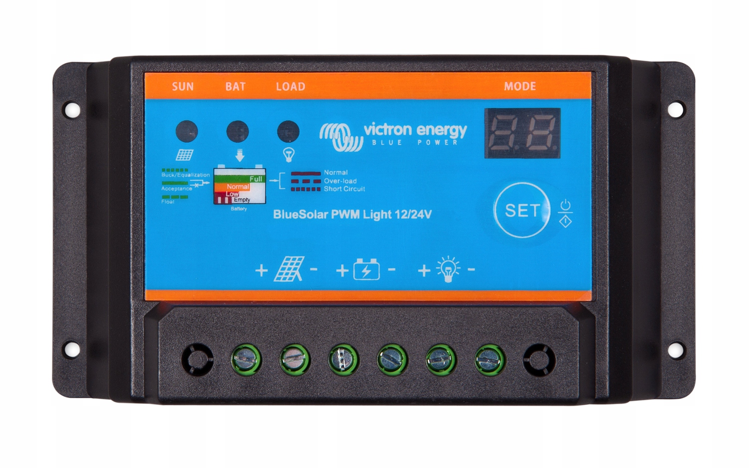 Fotovoltaika - Victron Energy Regulator PWM Light 12V 24V 20A
