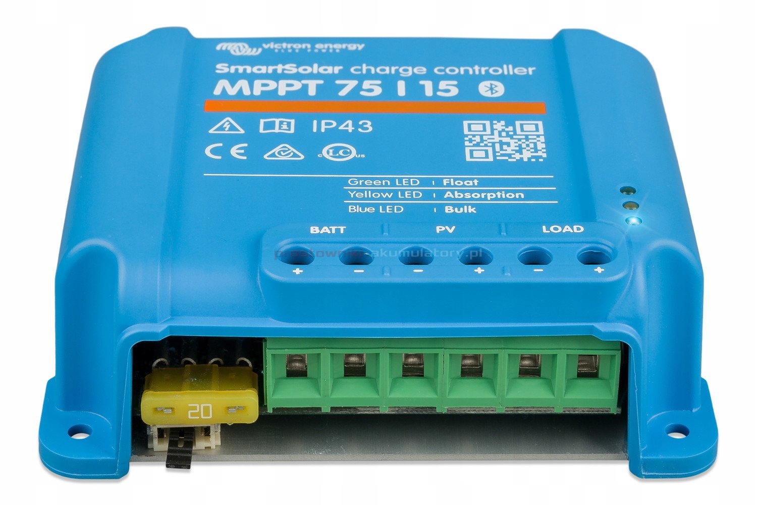 Fotovoltaika - Victron Smart Solar nabíjanie regulátora MPPT 75/15