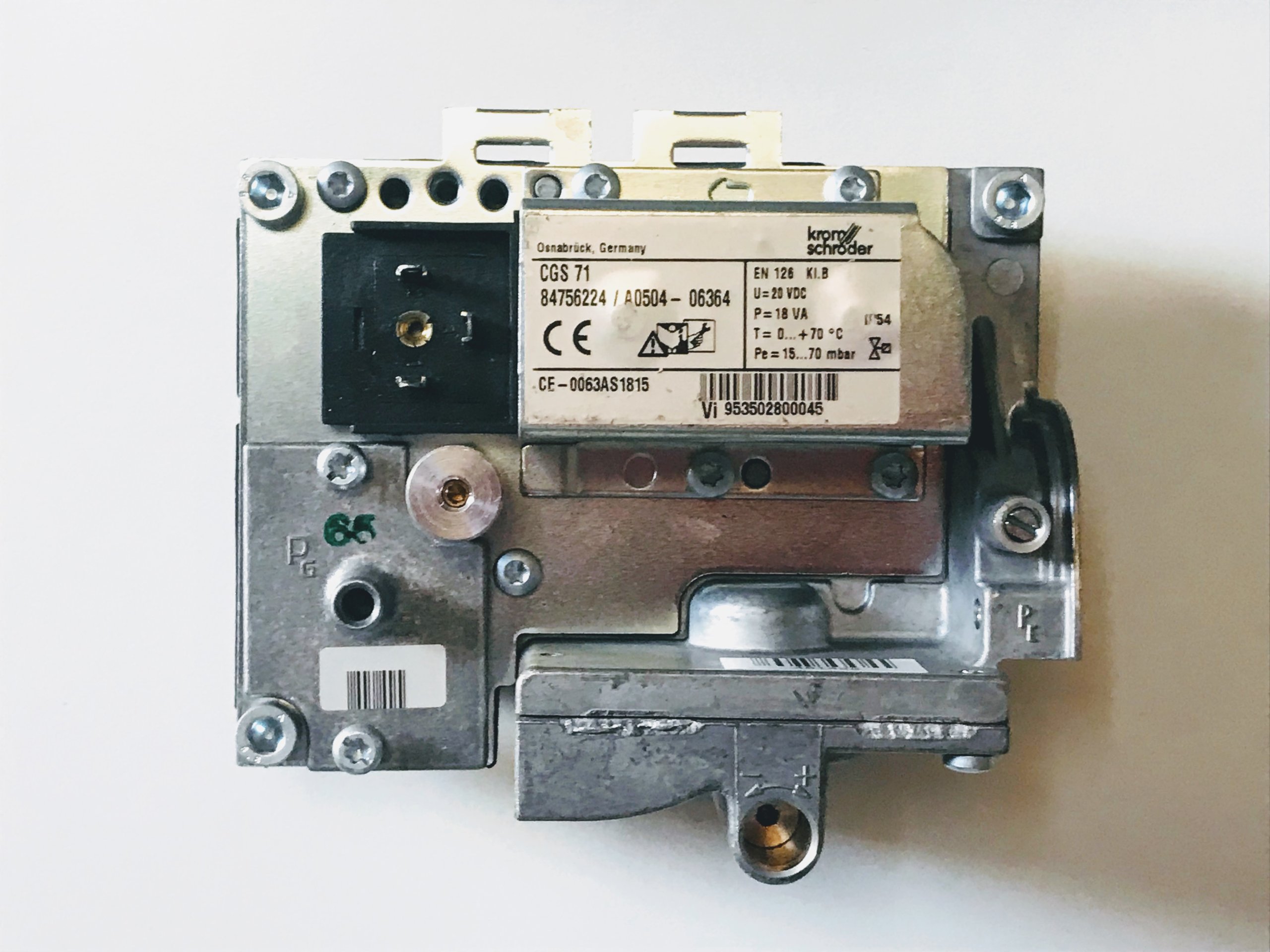 Plynové armatúry Viessmann Vitodens 200 pre kotol