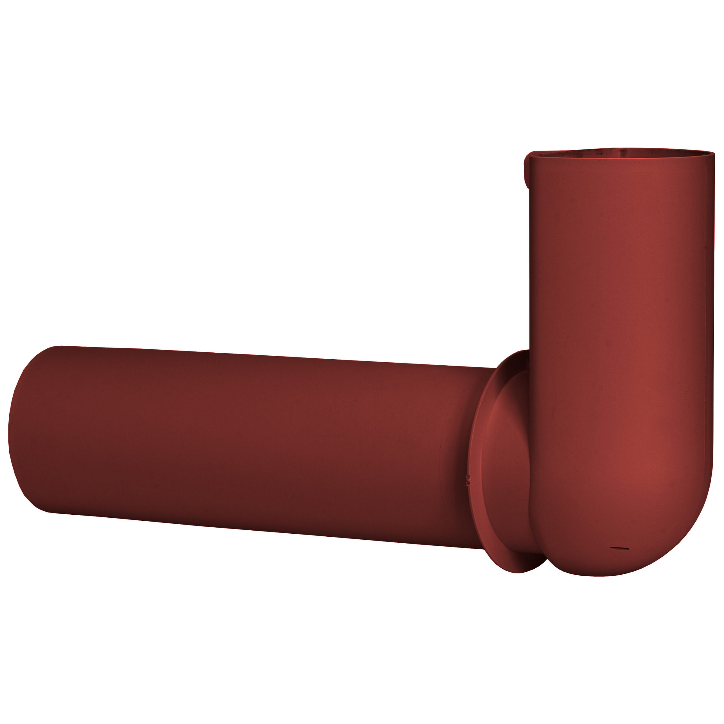 Koleno Vilpe Ross 125 mm červené