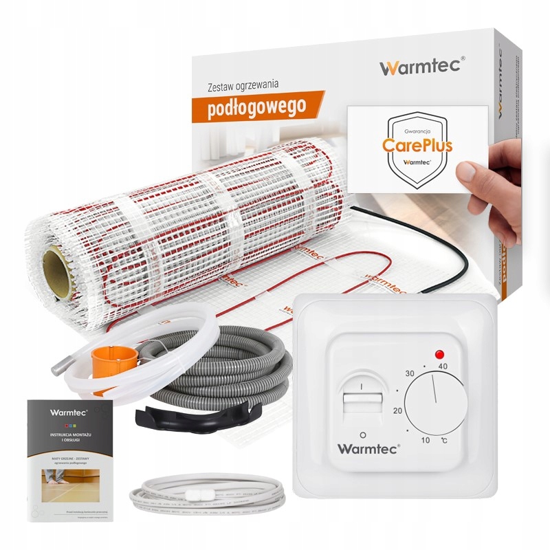 Sada podlahového vykurovania pre dlažbu Warmtec DS2-30/T73