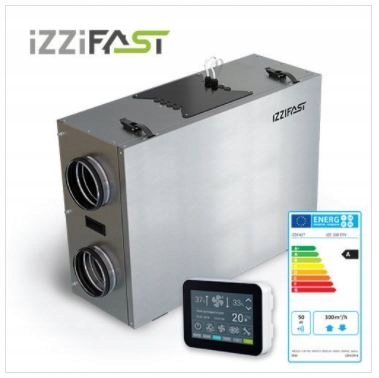 Rekuperátor -  MECHANICKÁ REKUPERÁCIA VENTILÁCIE IZZI 300 ERV