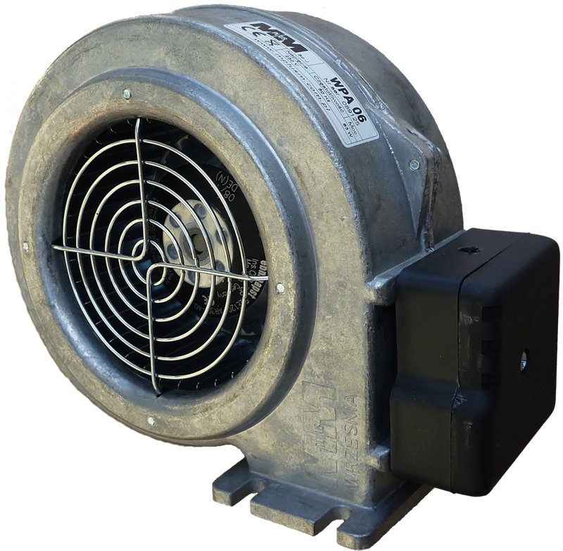Ventilátor DO kotla WPA120 DO kachle M plus M.