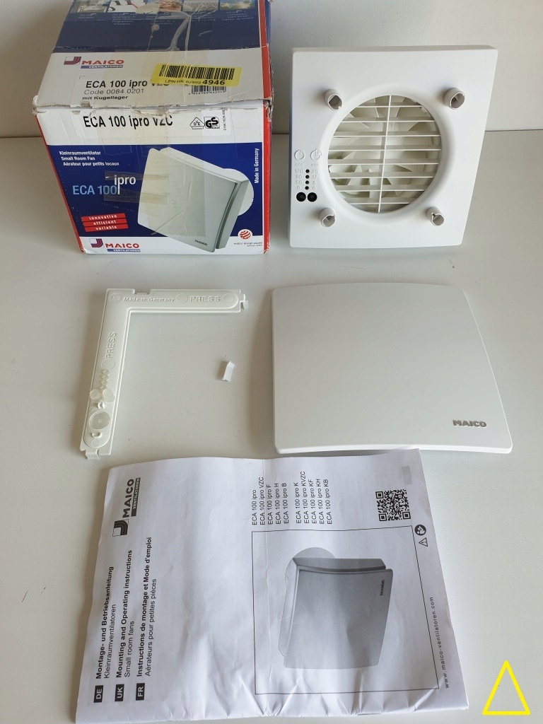 Ventilátor - VSTAVANÝ VENTILÁTOR MAICO ECA100 IPRO VZC NOVINKA